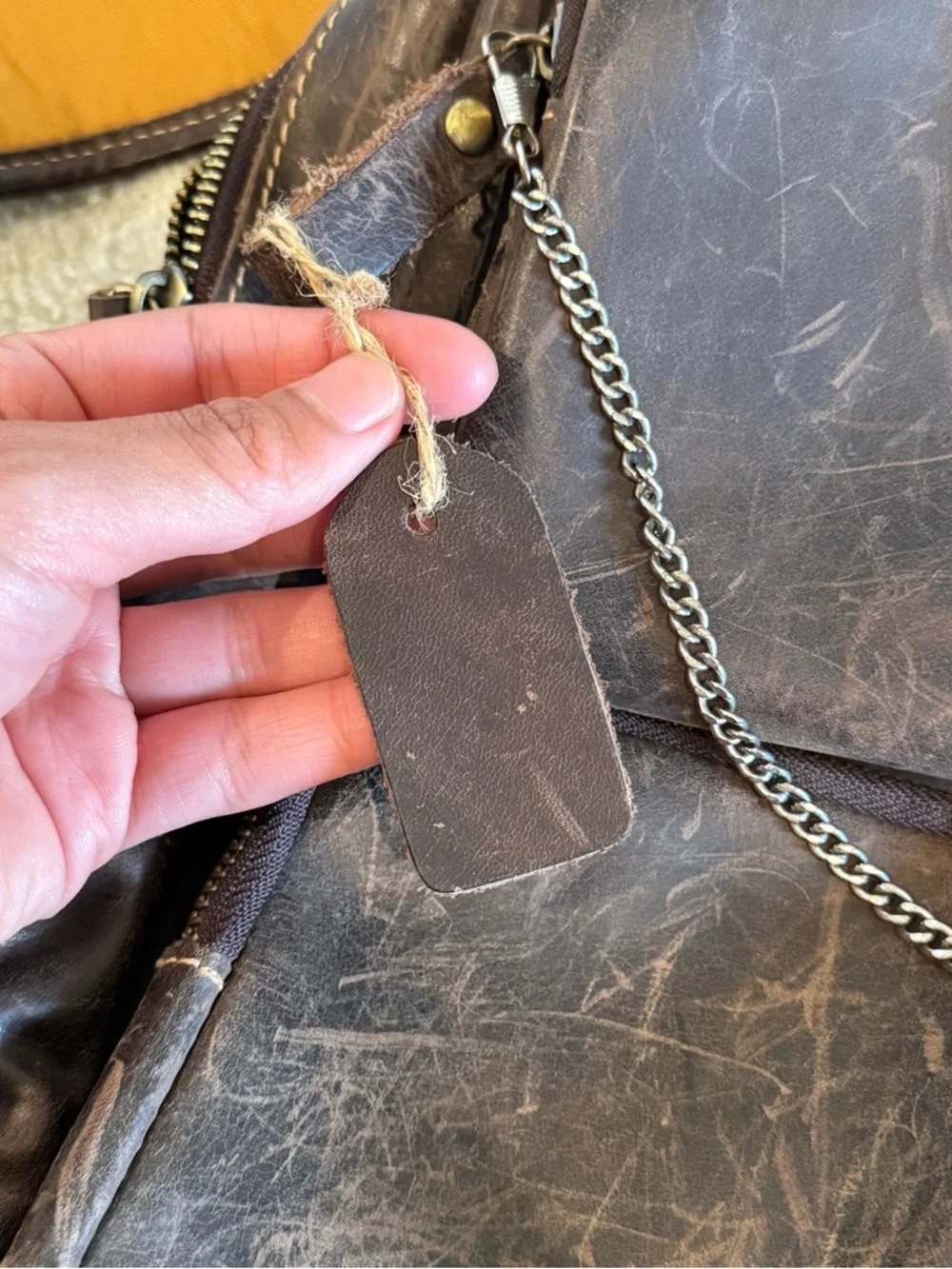 Handcrafted Authentic Leather Backpack